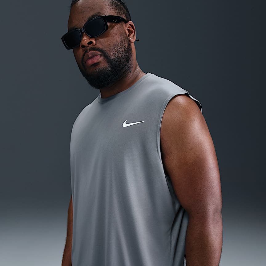 NikeCourt Slam Men's Tennis Sleeveless Pullover Hoodie. Nike.com